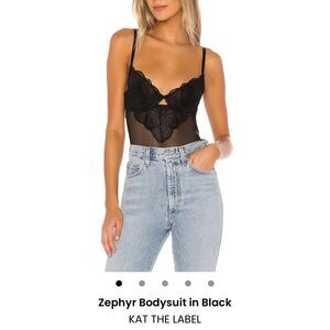 NWOT Revolve Kat the label bodysuit size M